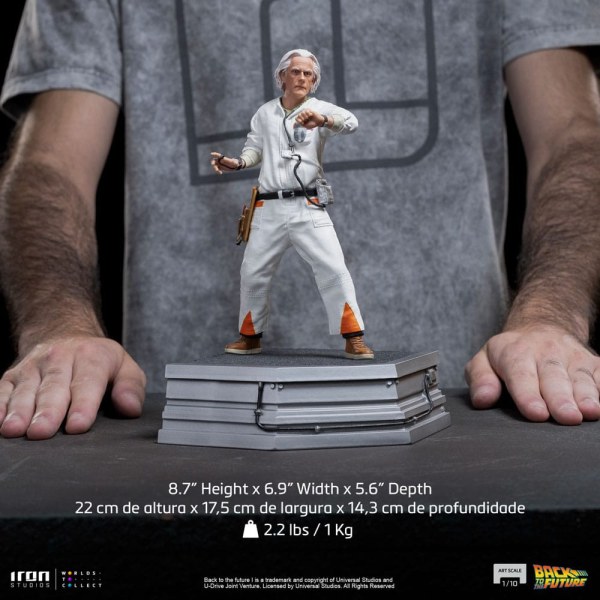 Prof Brown Art Scale - Retour vers le futur