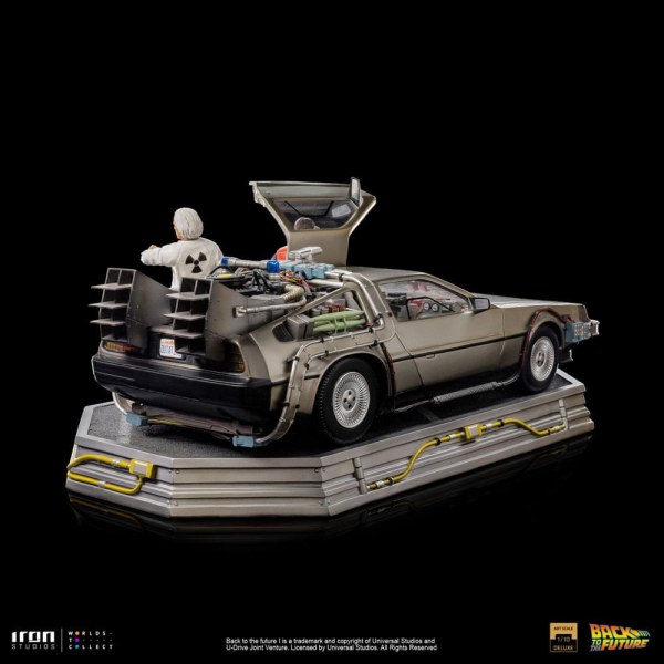 DeLorean Art Scale Set Complet - Retour vers le futur