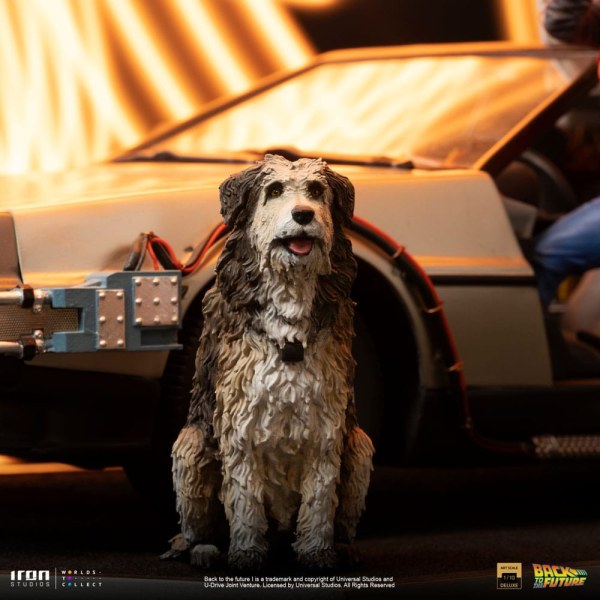 DeLorean Art Scale Set Complet - Retour vers le futur