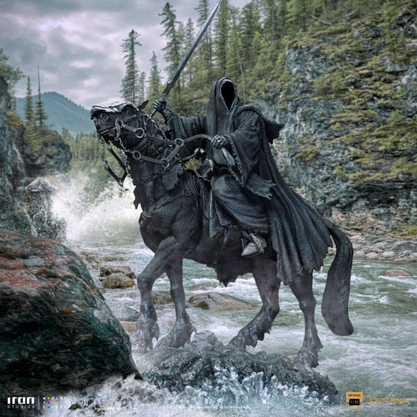 Nazgul sur Cheval Art Scale Deluxe - Le Seigneur des Anneaux