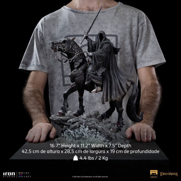 Nazgul sur Cheval Art Scale Deluxe - Le Seigneur des Anneaux