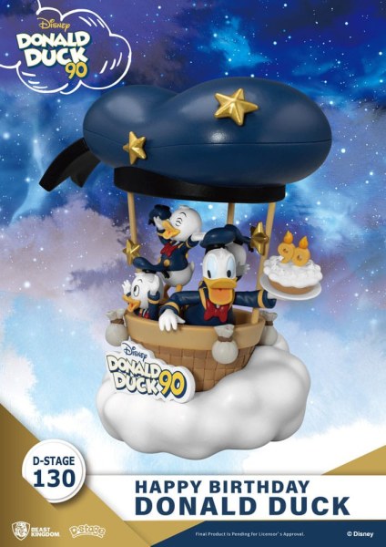 Diorama Donald Duck 90e anniversaire - Disney D-Stage