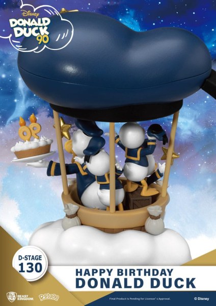 Diorama Donald Duck 90e anniversaire - Disney D-Stage