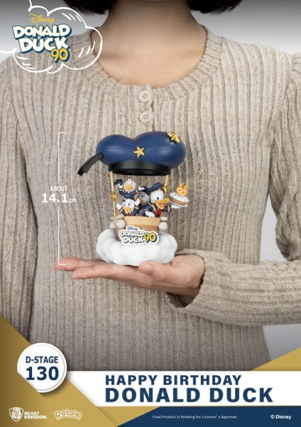 Diorama Donald Duck 90e anniversaire - Disney D-Stage
