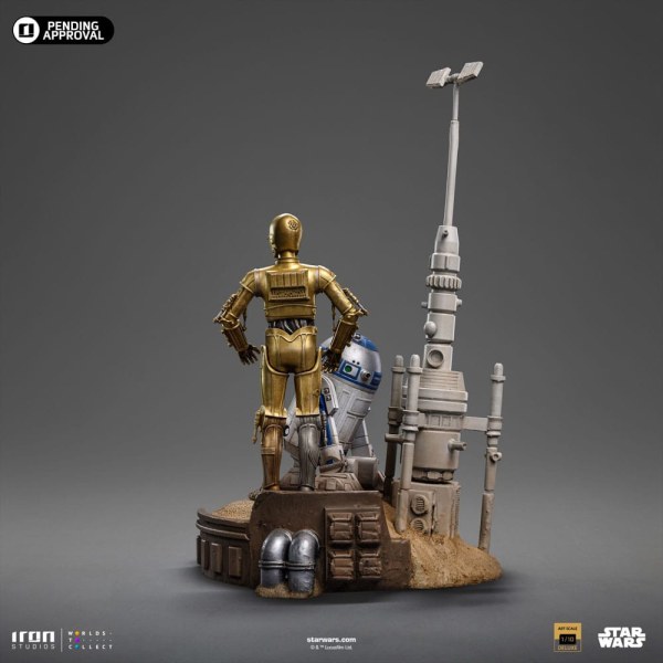 C-3PO & R2D2 ART SCALE DELUXE - STAR WARS