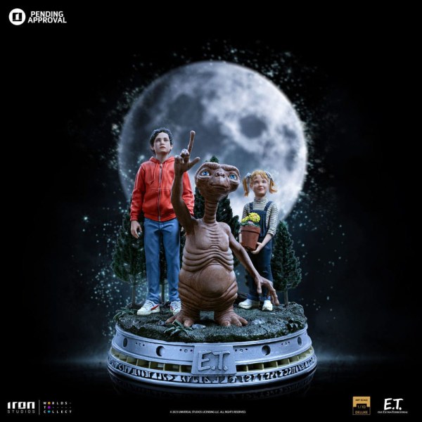 E.T. ELLIOT AND GERTIE ART SCALE - E.T. L'EXTRA-TERRESTRE