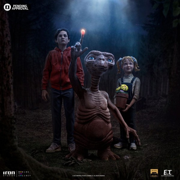 E.T. ELLIOT AND GERTIE ART SCALE - E.T. L'EXTRA-TERRESTRE