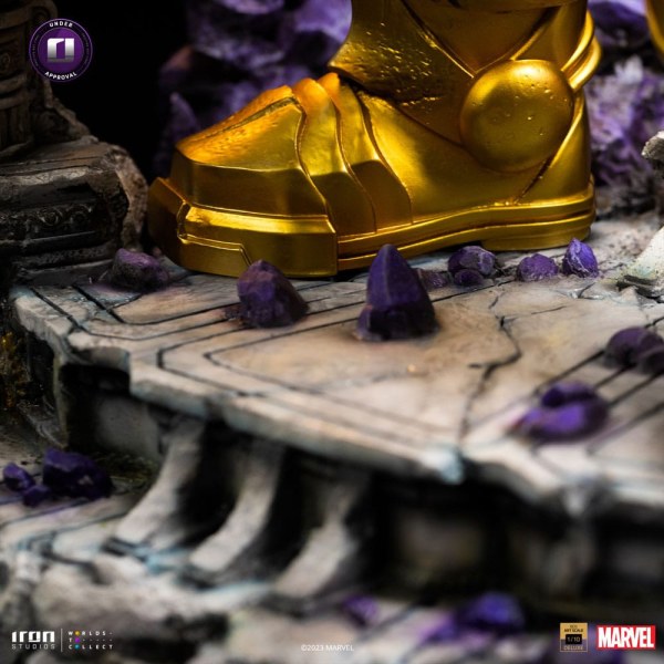 THANOS ART SCALE DELUXE - MARVEL INFINITY GAUNLET DIORAMA