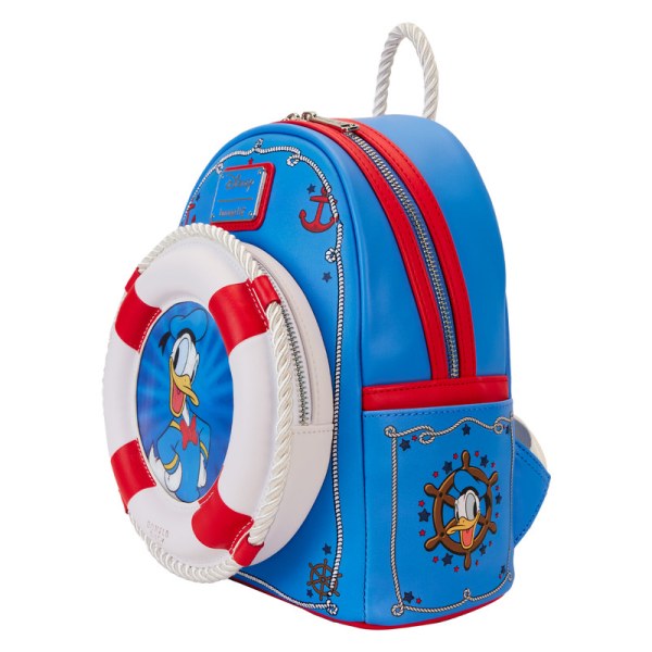 Mini sac à dos Lenticulaire 90e anniversaire de Donald Duck - DISNEY LOUNGEFLY