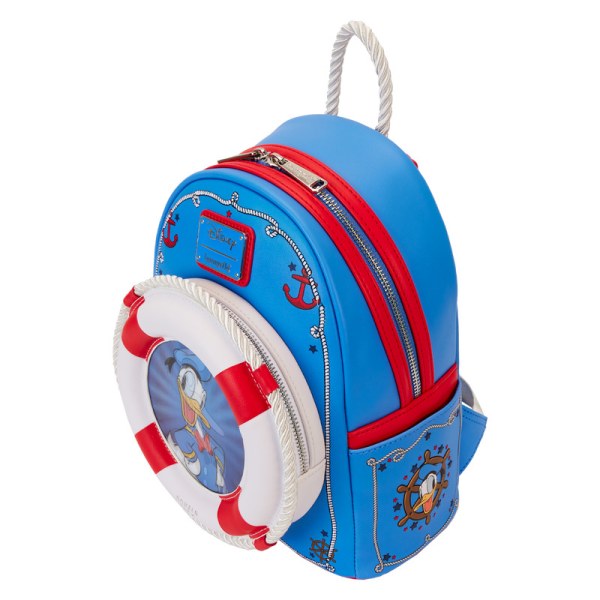 Mini sac à dos Lenticulaire 90e anniversaire de Donald Duck - DISNEY LOUNGEFLY