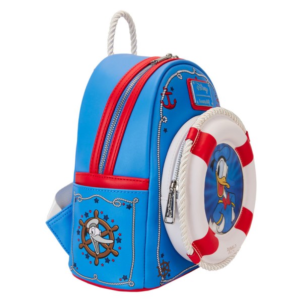 Mini sac à dos Lenticulaire 90e anniversaire de Donald Duck - DISNEY LOUNGEFLY