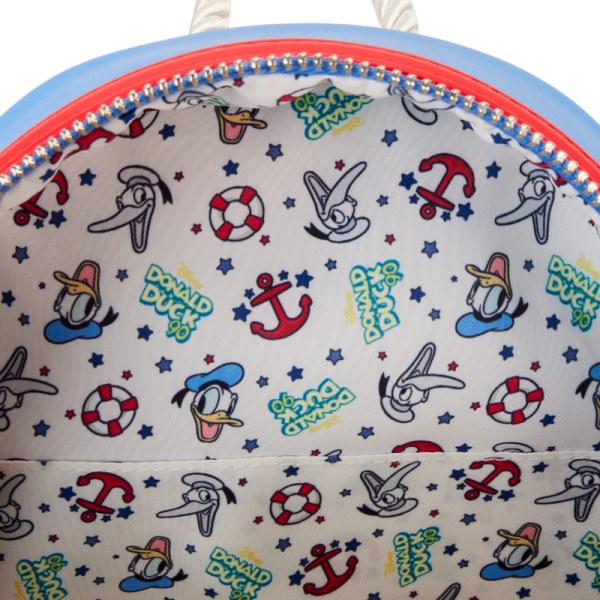 Mini sac à dos Lenticulaire 90e anniversaire de Donald Duck - DISNEY LOUNGEFLY