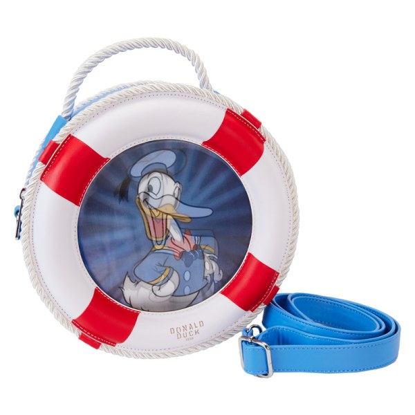 Sac Bandoulière Lenticulaire 90e anniversaire de Donald Duck - DISNEY LOUNGEFLY