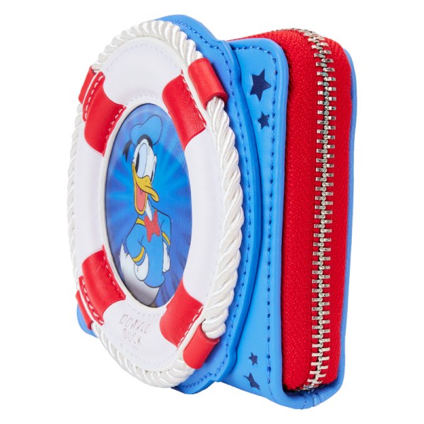 Portefeuille Lenticulaire Zip Donald Duck 90e anniversaire - DISNEY LOUNGEFLY