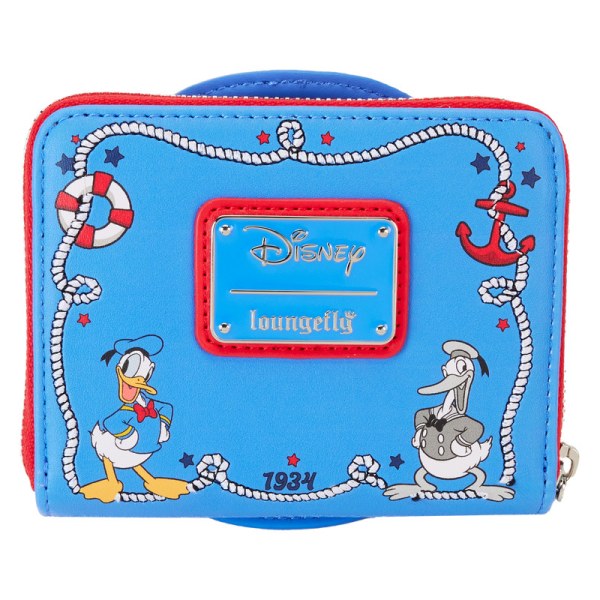 Portefeuille Lenticulaire Zip Donald Duck 90e anniversaire - DISNEY LOUNGEFLY