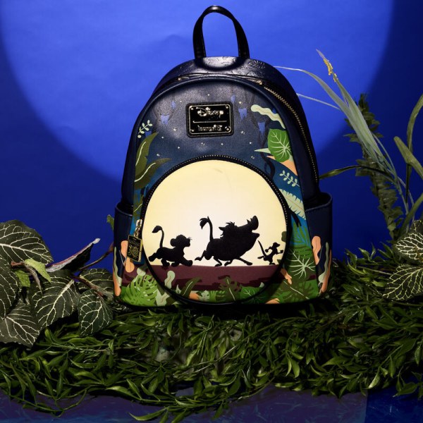 Mini sac à dos Silhouette Hakuna Matata Le Roi Lion 30ème Anniversaire - DISNEY LOUNGEFLY