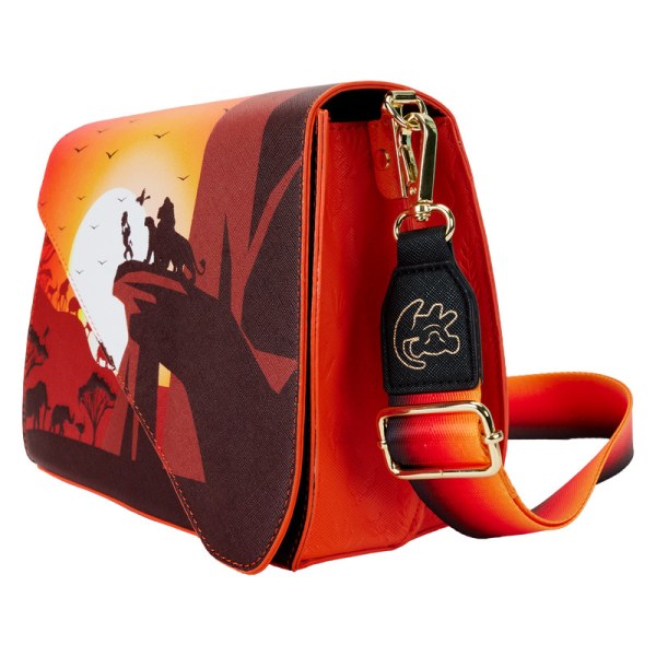 Sac Bandoulière silhouette du rocher des lions Le Roi Lion 30ème Anniversaire - DISNEY LOUNGEFLY