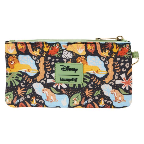 Pochette zippée en toile imprimée sur toute la surface Le Roi Lion 30e anniversaire - DISNEY LOUNGEFLY