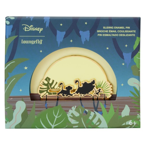 Pin's boite Collector Silhouette Hakuna Matata Le Roi Lion 30ème Anniversaire - DISNEY LOUNGEFLY