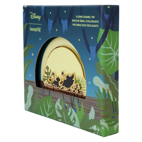 Pin's boite Collector Silhouette Hakuna Matata Le Roi Lion 30ème Anniversaire - DISNEY LOUNGEFLY