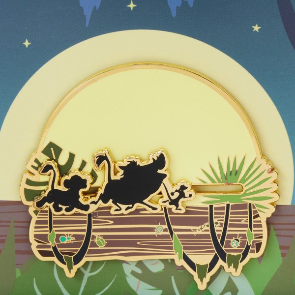 Pin's boite Collector Silhouette Hakuna Matata Le Roi Lion 30ème Anniversaire - DISNEY LOUNGEFLY