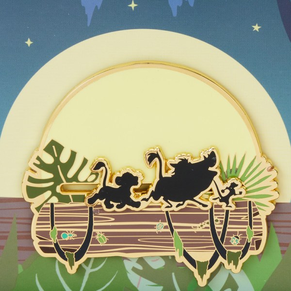 Pin's boite Collector Silhouette Hakuna Matata Le Roi Lion 30ème Anniversaire - DISNEY LOUNGEFLY