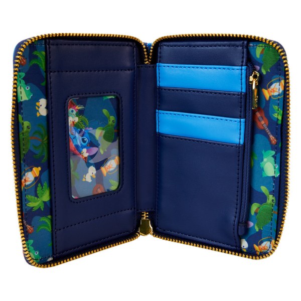 Portefeuille Zip Stitch Camping Cuties - DISNEY LOUNGEFLY