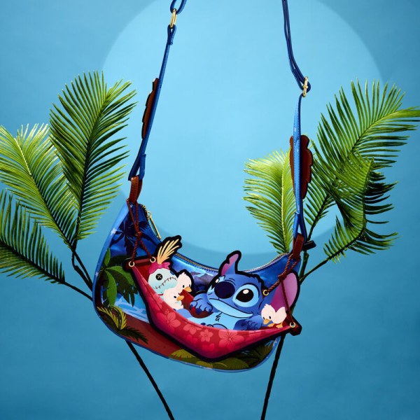 Sac à Bandoulière Stitch Camping Cuties - DISNEY LOUNGEFLY