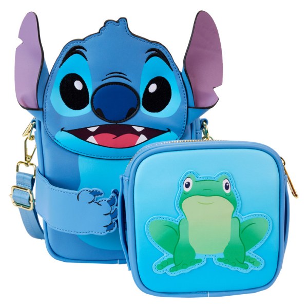 Stitch Camping Cuties Crossbuddies® Sac Bandoulière cosplay avec porte monnaie - DISNEY LOUNGEFLY