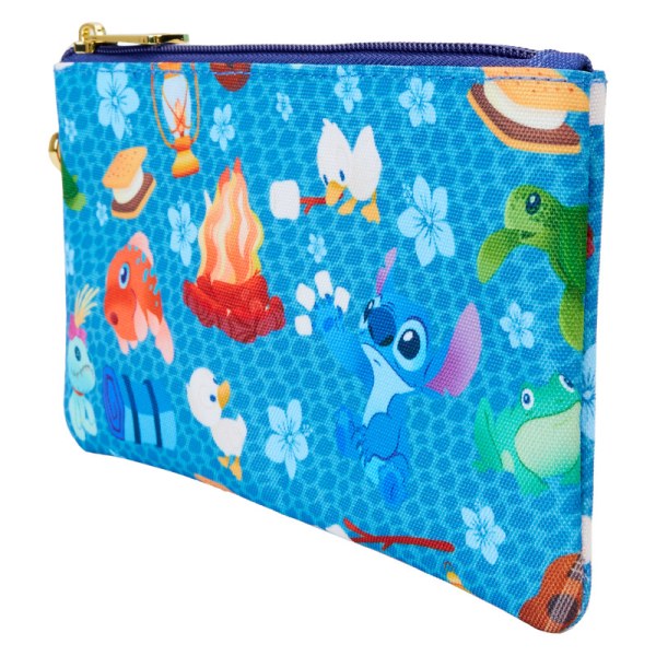 Pochette en nylon imprimée Stitch Camping Cuties - DISNEY LOUNGEFLY
