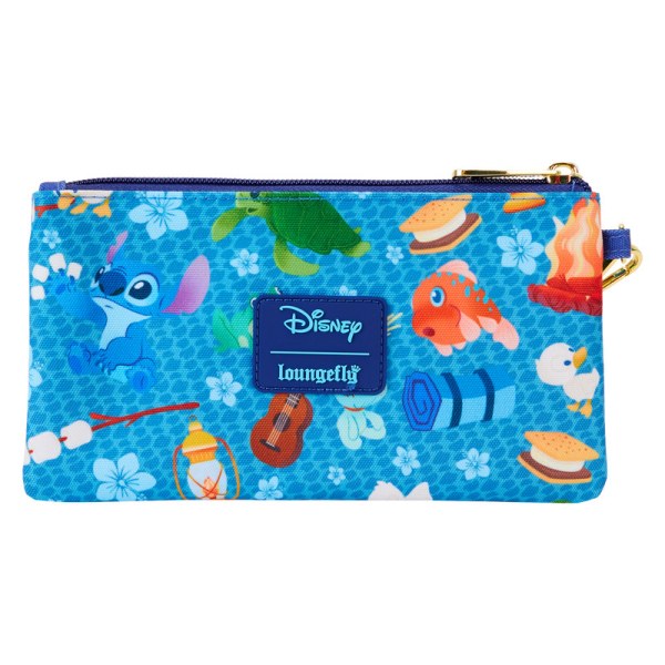 Pochette en nylon imprimée Stitch Camping Cuties - DISNEY LOUNGEFLY