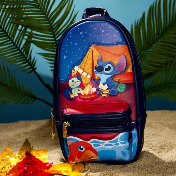 Trousse mini sac à dos Stitch Camping Cuties - DISNEY LOUNGEFLY