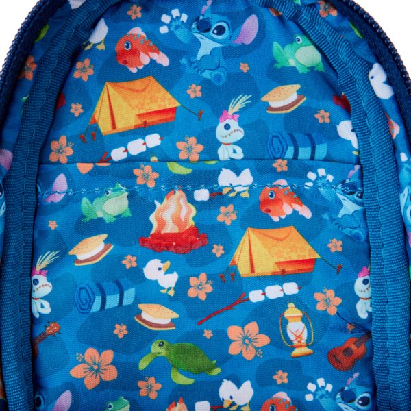 Trousse mini sac à dos Stitch Camping Cuties - DISNEY LOUNGEFLY