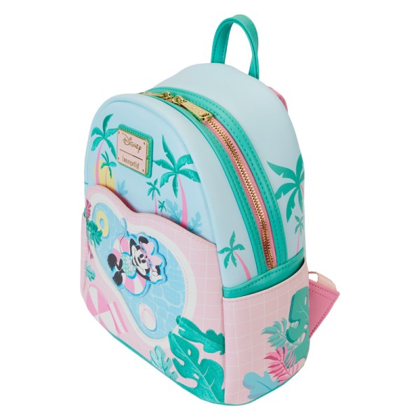 Mini sac à dos Minnie Mouse style vacances au bord de la piscine - DISNEY LOUNGEFLY