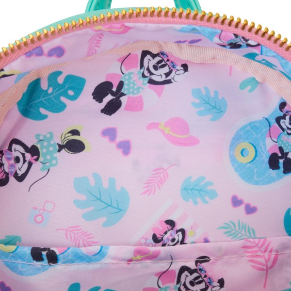 Mini sac à dos Minnie Mouse style vacances au bord de la piscine - DISNEY LOUNGEFLY