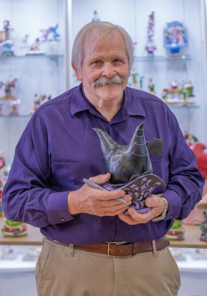 DIORAMA DE COIFFURE MALEFIQUE [SIGNÉ PAR JIM SHORE] - DISNEY TRADITIONS