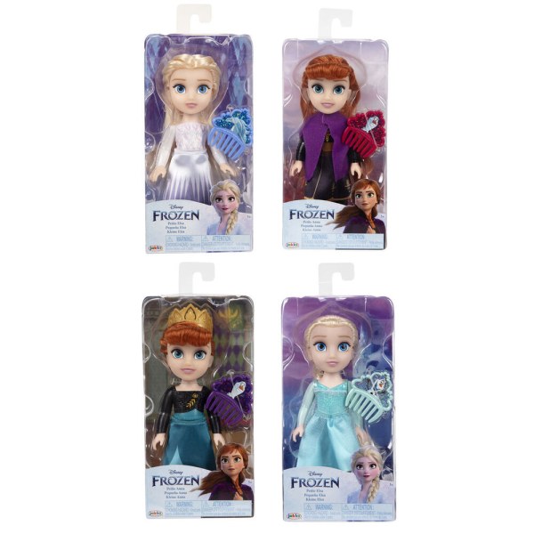 1 POUPÉE MYSTÈRE Anna ou Elsa 15cm - Disney La Reine Des Neiges