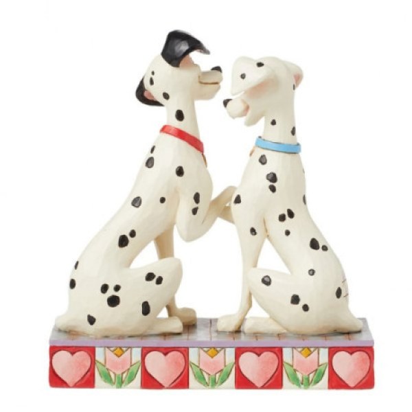 Pongo et Perdita - Disney Traditions 101 Dalmatiens