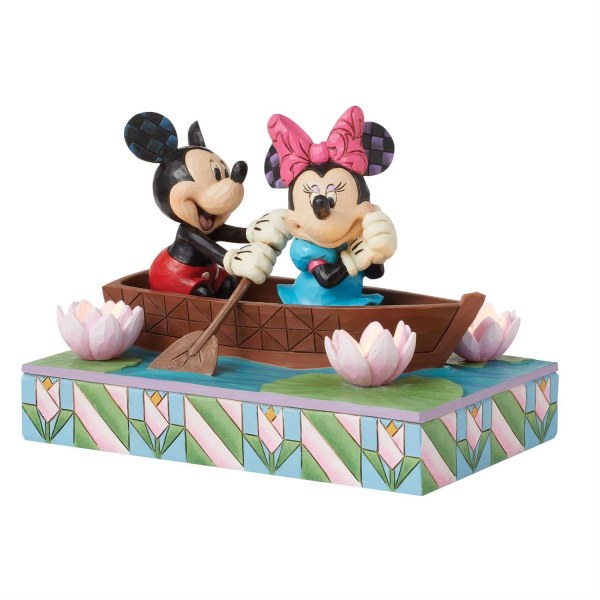 Chaloupe d'amour LED Mickey et Minnie - Disney Traditions
