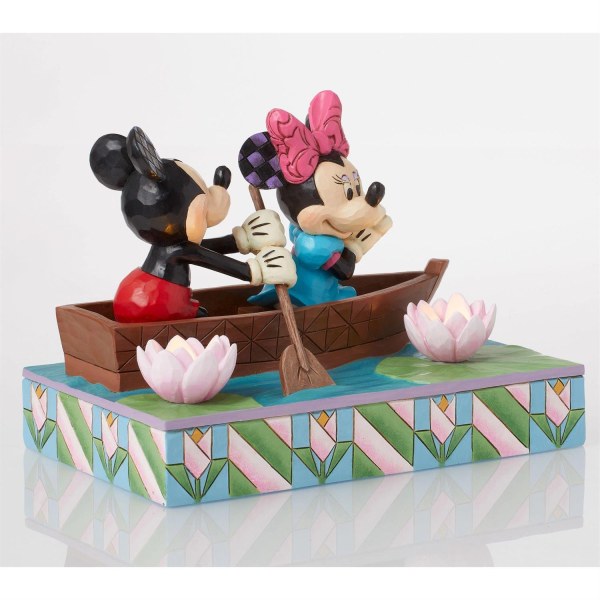 Chaloupe d'amour LED Mickey et Minnie - Disney Traditions