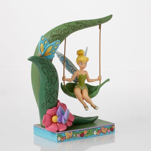 Clochette sur une balançoire printanière - Disney Traditions Fée Clochette