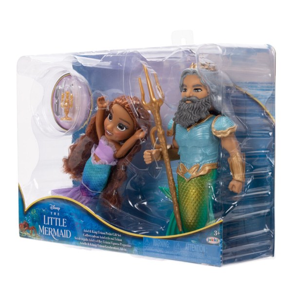 Poupée Ariel + Triton 15cm - Disney La Petite Sirène