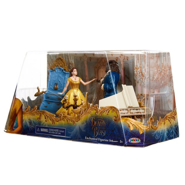 Ensemble de figurines La Belle et la Bête - Disney