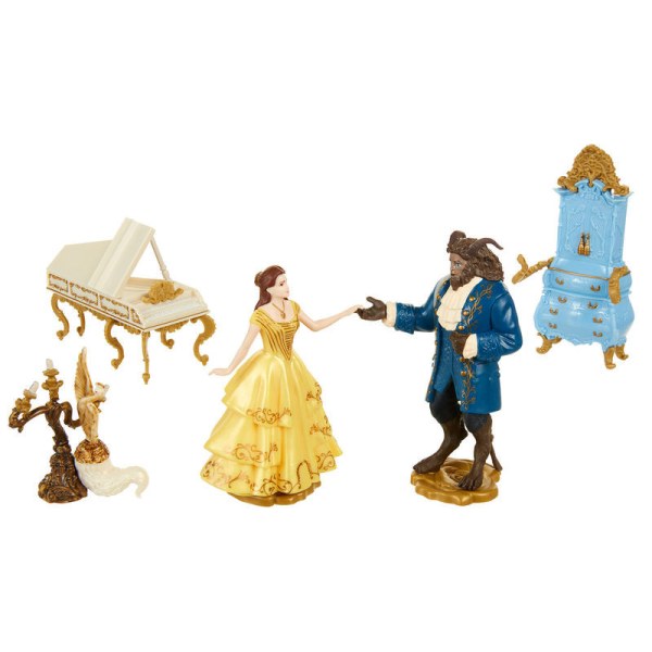 Ensemble de figurines La Belle et la Bête - Disney