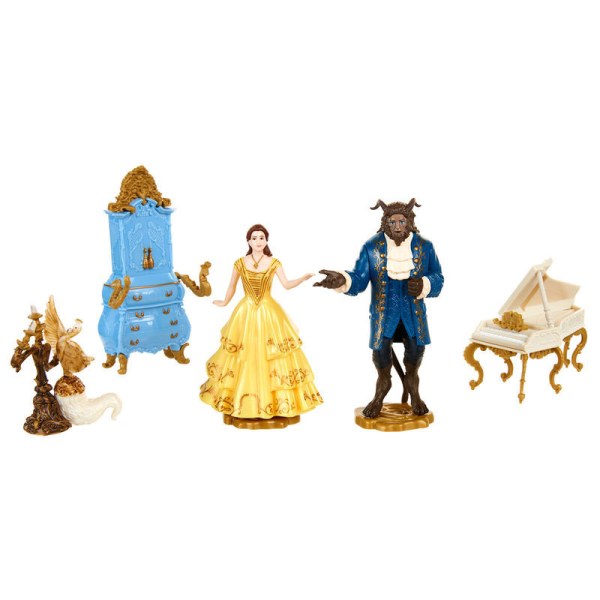 Ensemble de figurines La Belle et la Bête - Disney