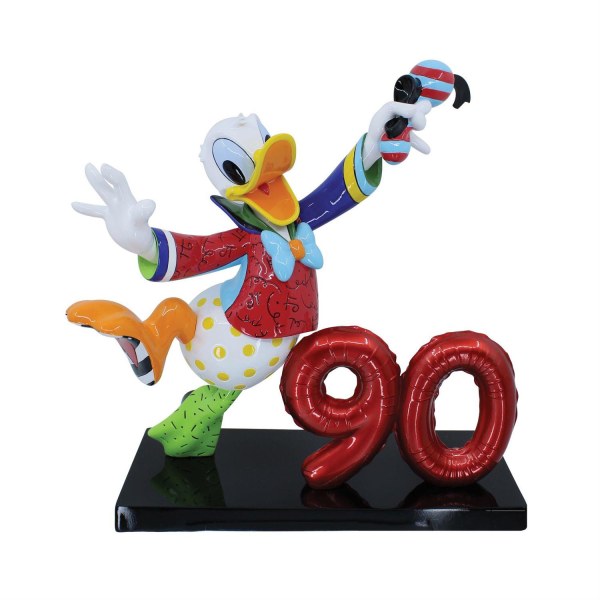 Donald Duck 90ème Anniversaire Édition Limitée 1500 - Disney Britto