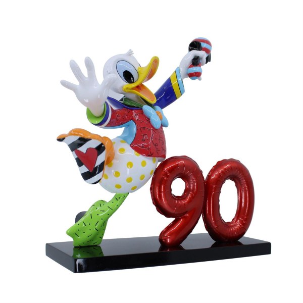Donald Duck 90ème Anniversaire Édition Limitée 1500 - Disney Britto