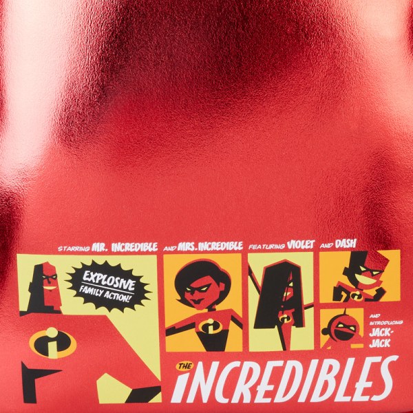 Les Indestructibles 20e anniversaire mini sac à dos avec porte monnaie - DISNEY LOUNGEFLY