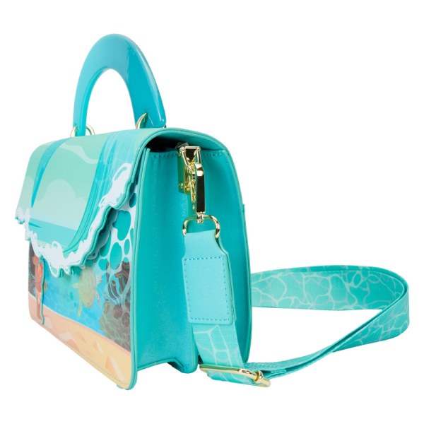 Sac bandoulière Moana jeune dans les vagues de l'océan - DISNEY LOUNGEFLY