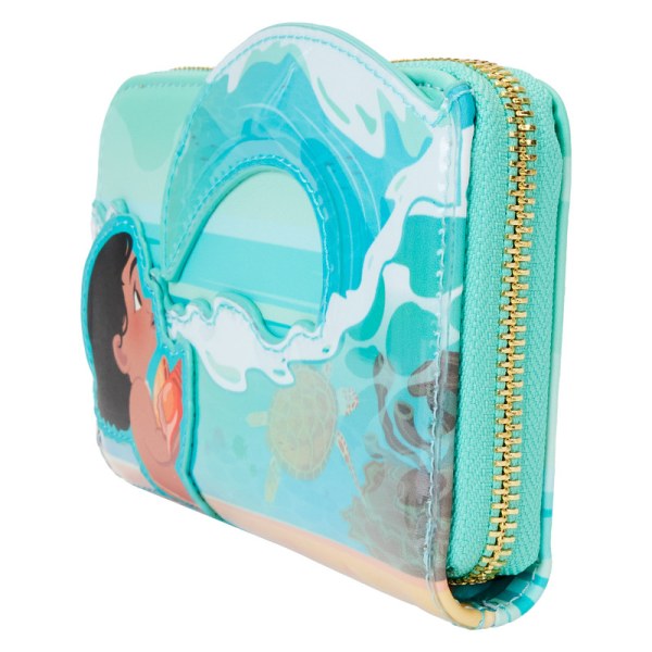 Portefeuille Jeune Vaiana dans les vagues de l'océan - DISNEY LOUNGEFLY